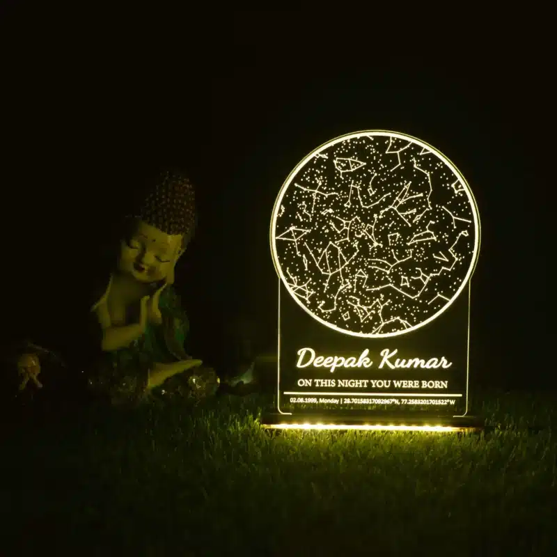 Personalized Star Map Plaque