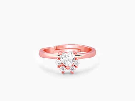 Rose Gold Divine Lotus Ring